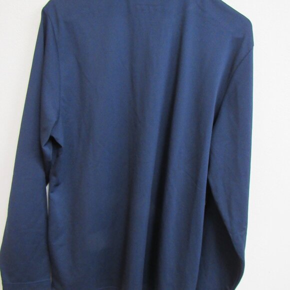 NWT Seagram's Vodka Blue Long Sleeve 1/4 Zip Pullover Knoss 360 Performance Larg - Picture 6 of 6